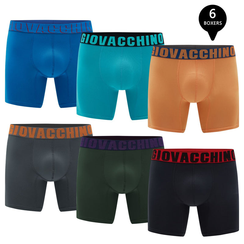 Pack de 6 Boxer Medio Algodón Hombre