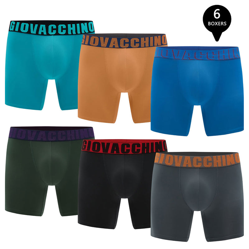 Pack de 6 Boxer Medio Algodón Hombre