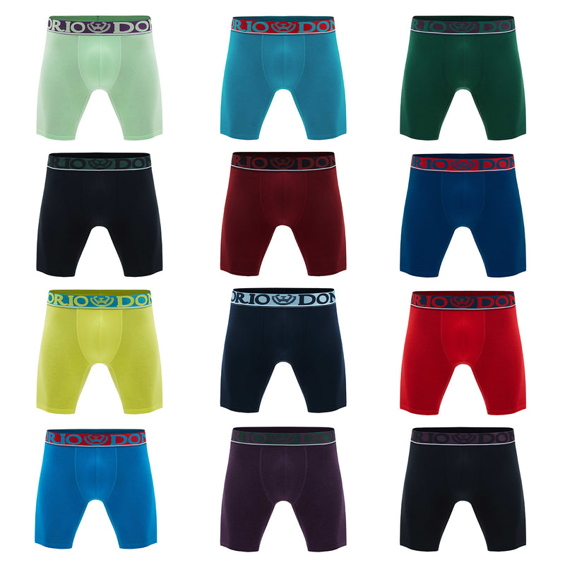 Pack de 12 Boxer Medio Algodón Hombre