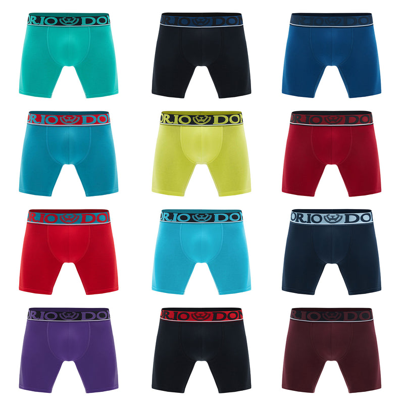 Pack de 12 Boxer Medio Algodón Hombre