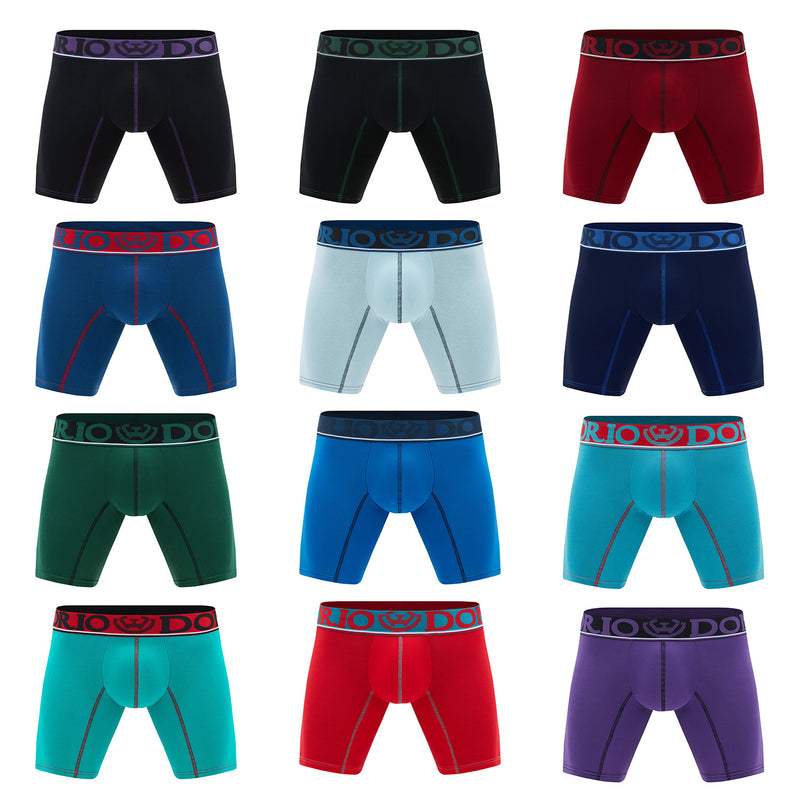 Pack de 12 Boxer Medio Algodón Hombre