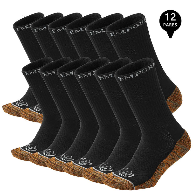 Pack de 12 Calcetines Largos Deportivos Cobre Hombre