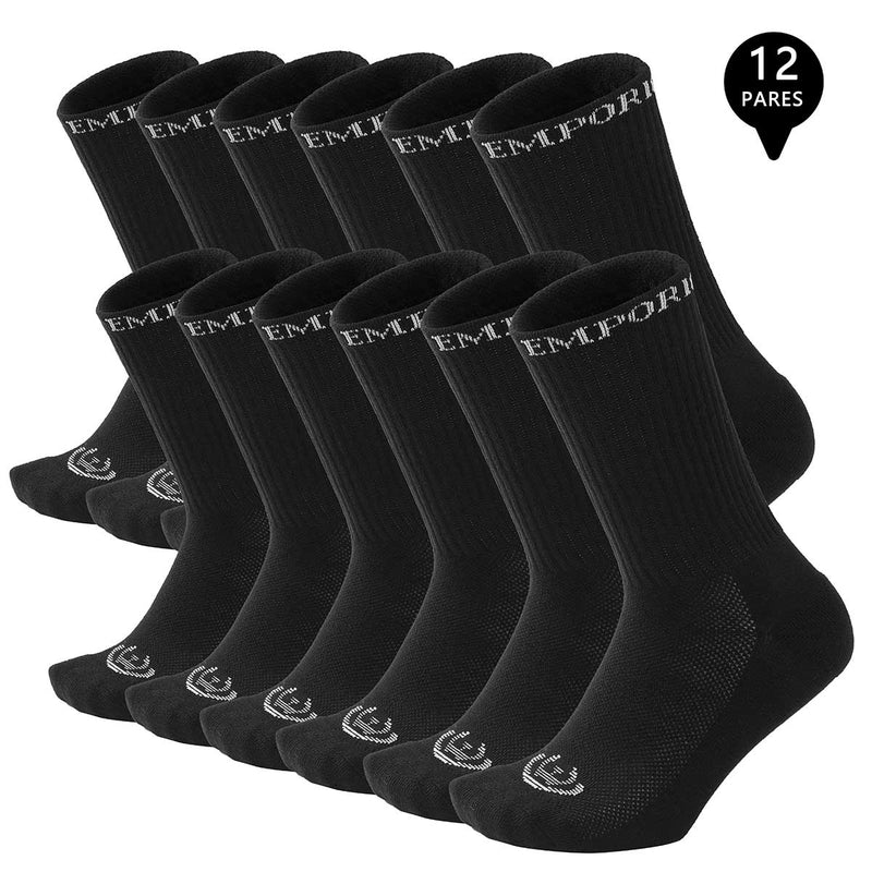 Pack de 12 Calcetines Largos Deportivos Hombre