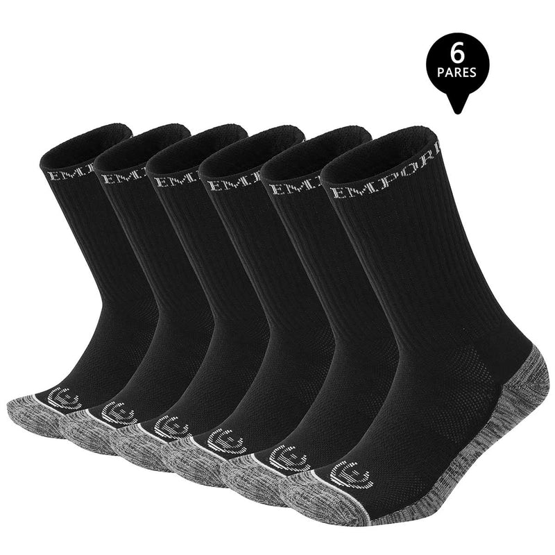 Pack de 6 Calcetines Largos Deportivos Cobre Hombre