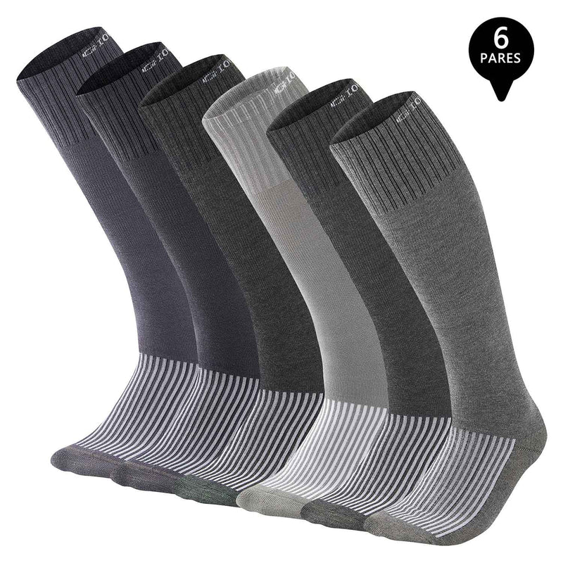 CALCETINES HOMBRE ANTI VARICES BAMBOO CON FIBRA DE COBRE  - PACK 6 GIOVACCHINO