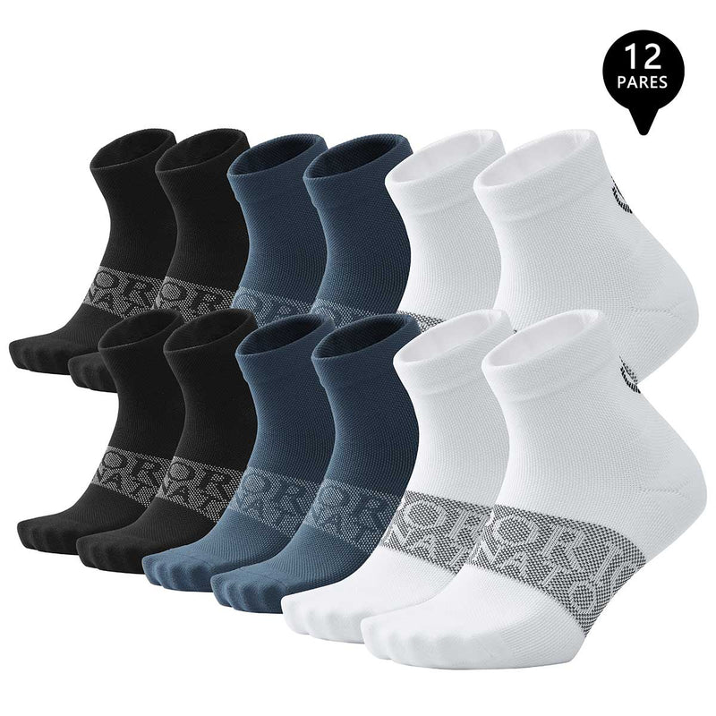 Pack de 12 Calcetines Cortos Deportivos Hombre Premium