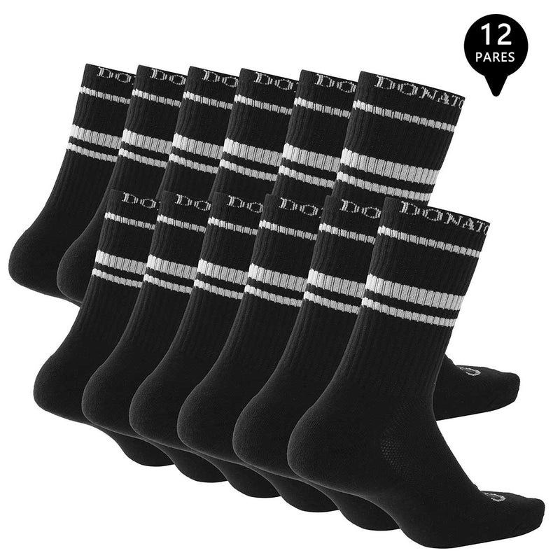 Pack de 12 Calcetines Largos Deportivos Hombre