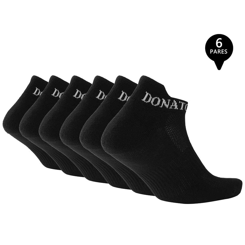 Pack de 6 Calcetines Tobilleros Deportivos Hombre