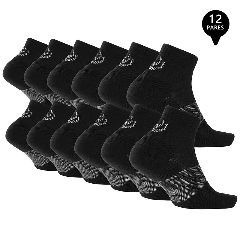 Pack de 12 Calcetines Cortos Deportivos Hombre Premium