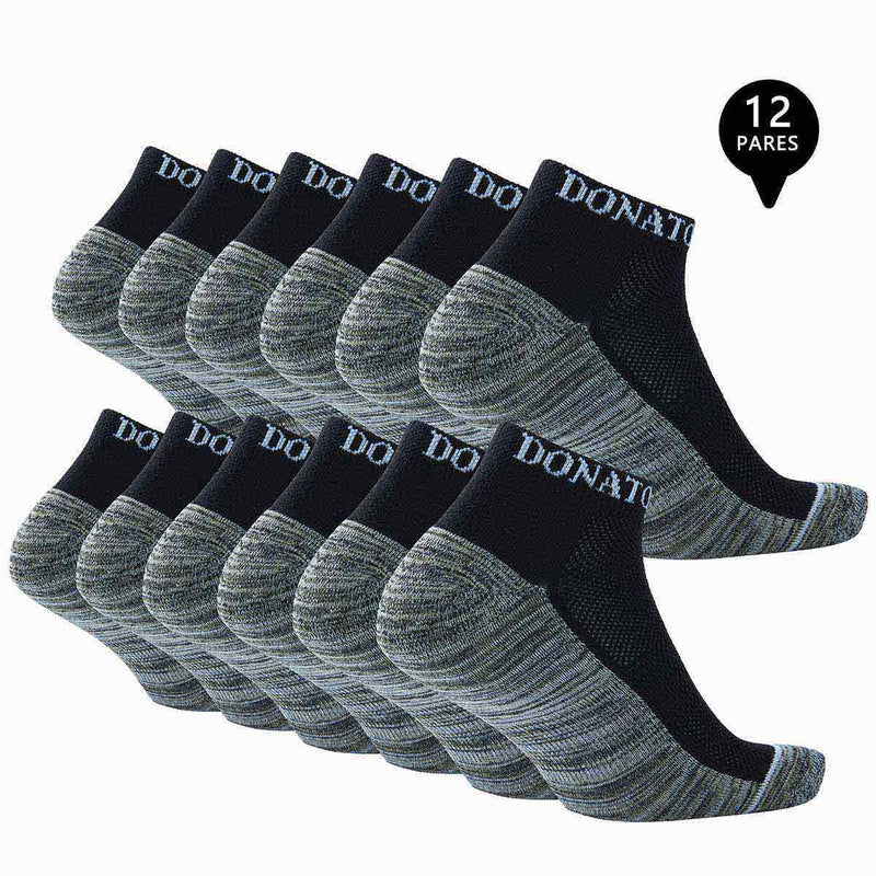 Pack de 12 Calcetines Tobilleros Deportivos Cobre Hombre