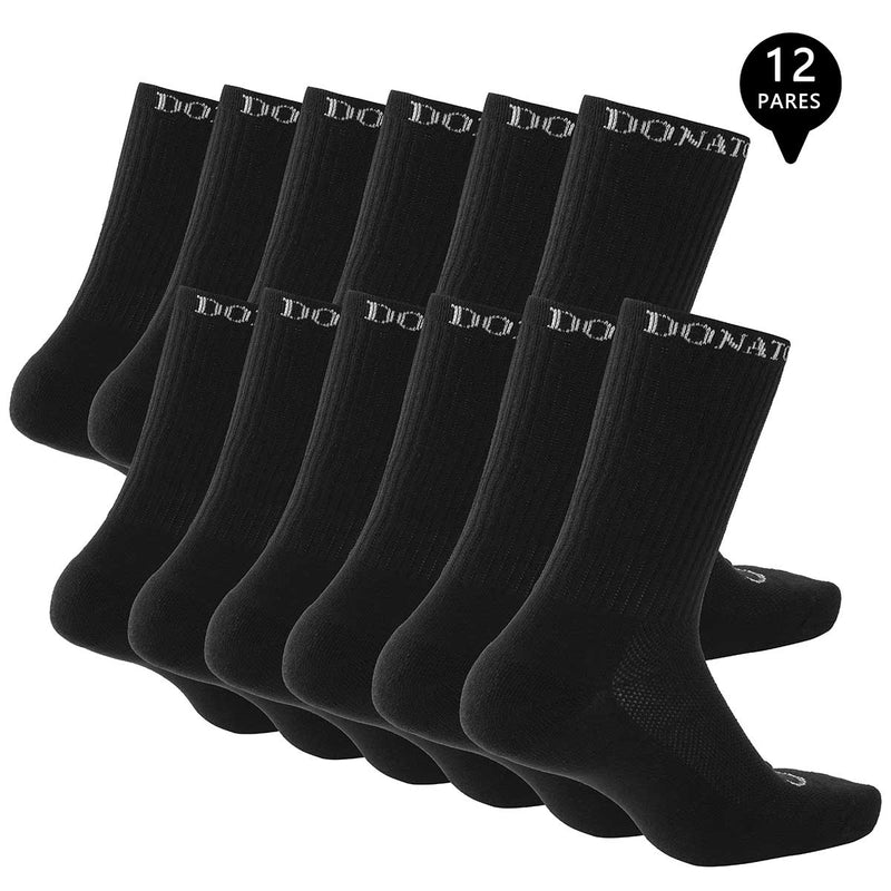 Pack de 12 Calcetines Largos Deportivos Hombre