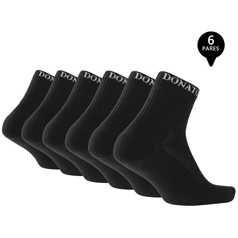 Pack de 6 Calcetines Cortos Deportivos Mujer