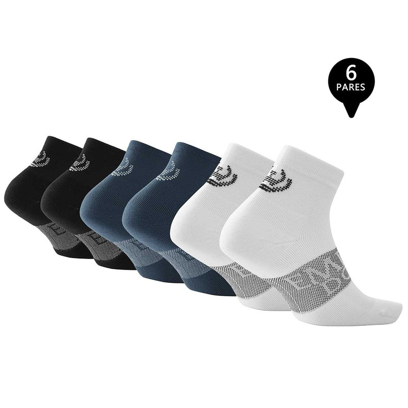 Pack de 6 Calcetines Cortos Deportivos Hombre Premium