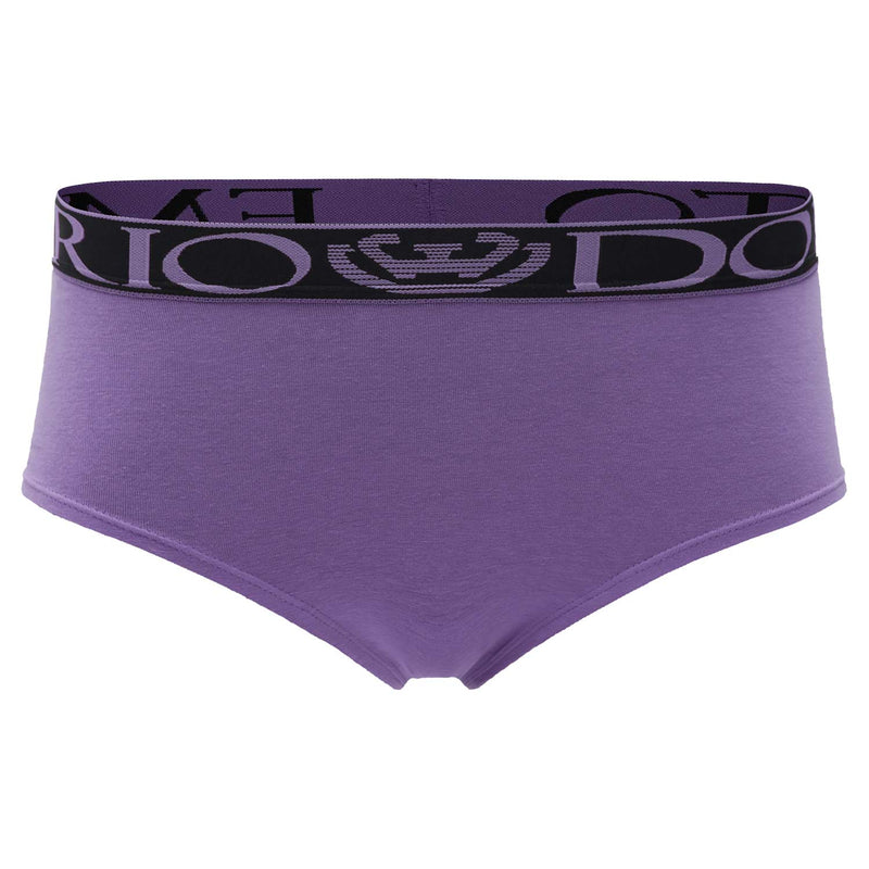 Pack de 6 Calzones Bikini Tiro Alto Algodón Mujer