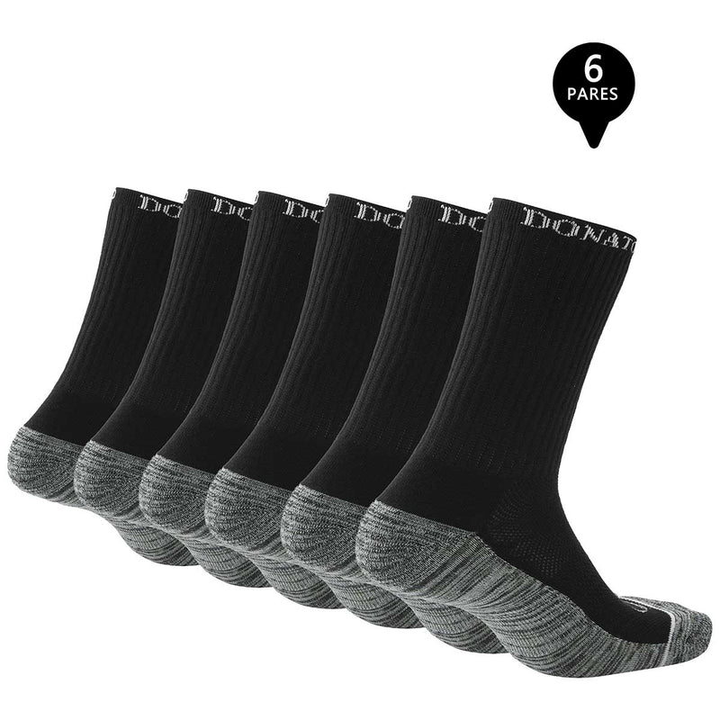 Pack de 6 Calcetines Largos Deportivos Cobre Hombre