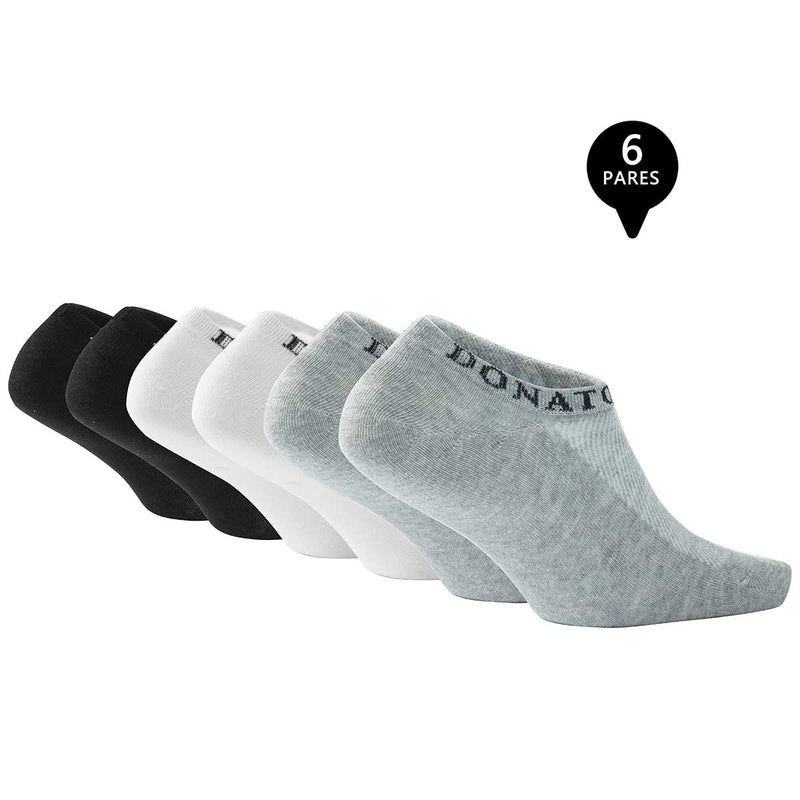 Pack de 6 Calcetines Invisibles Deportivos Hombre