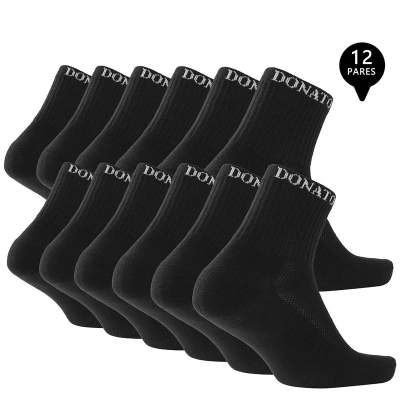 Pack de 12 Calcetines Cortos Deportivos Hombre