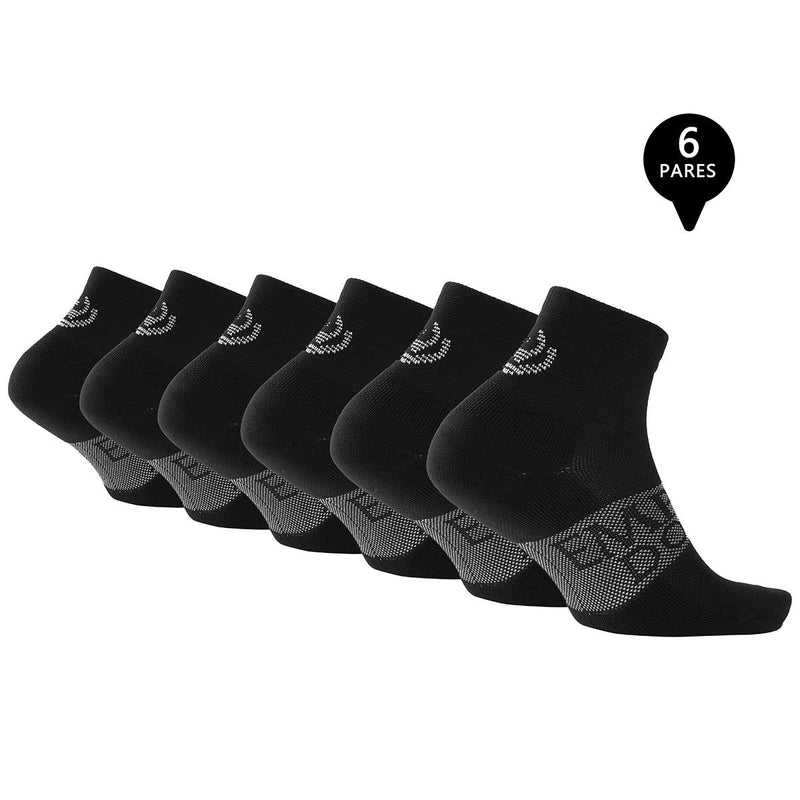 Pack de 6 Calcetines Cortos Deportivos Hombre Premium