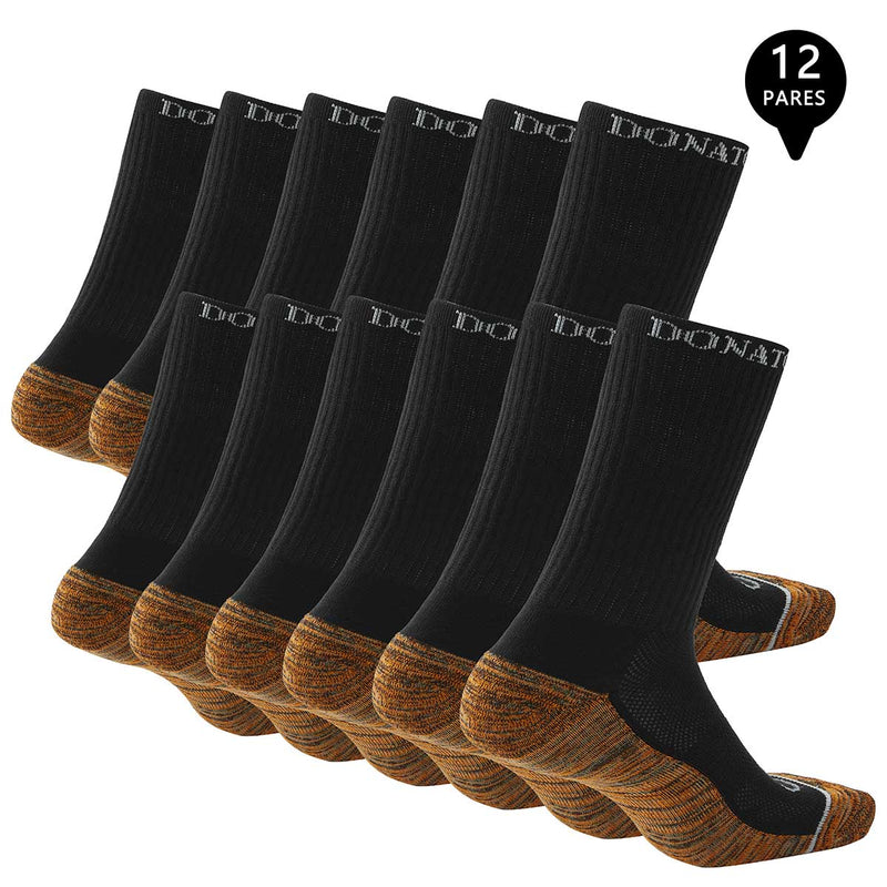 Pack de 12 Calcetines Largos Deportivos Cobre Hombre