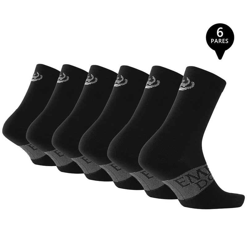 Pack de 6 Calcetines Largos Deportivos Hombre Premium