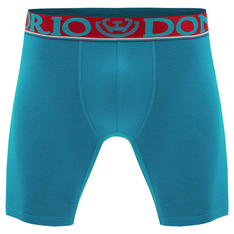 Pack de 6 Boxer Largo Algodón Hombre Con Bolso Regalo