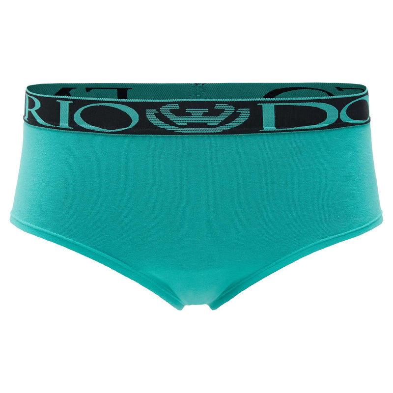 Pack de 6 Calzones Bikini Tiro Alto Algodón Mujer