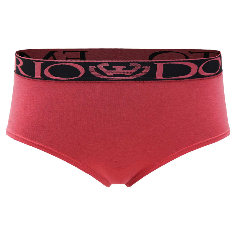 Pack de 6 Calzones Bikini Tiro Alto Algodón Mujer