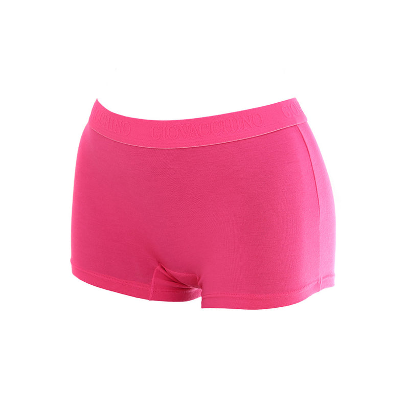 Pack de 12 Calzones Boxer Pantaleta bambú Mujer.