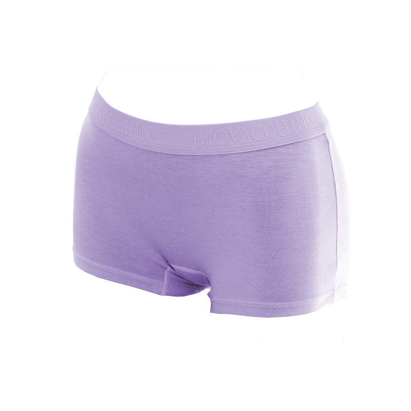 Pack de 12 Calzones Boxer Pantaleta bambú Mujer.