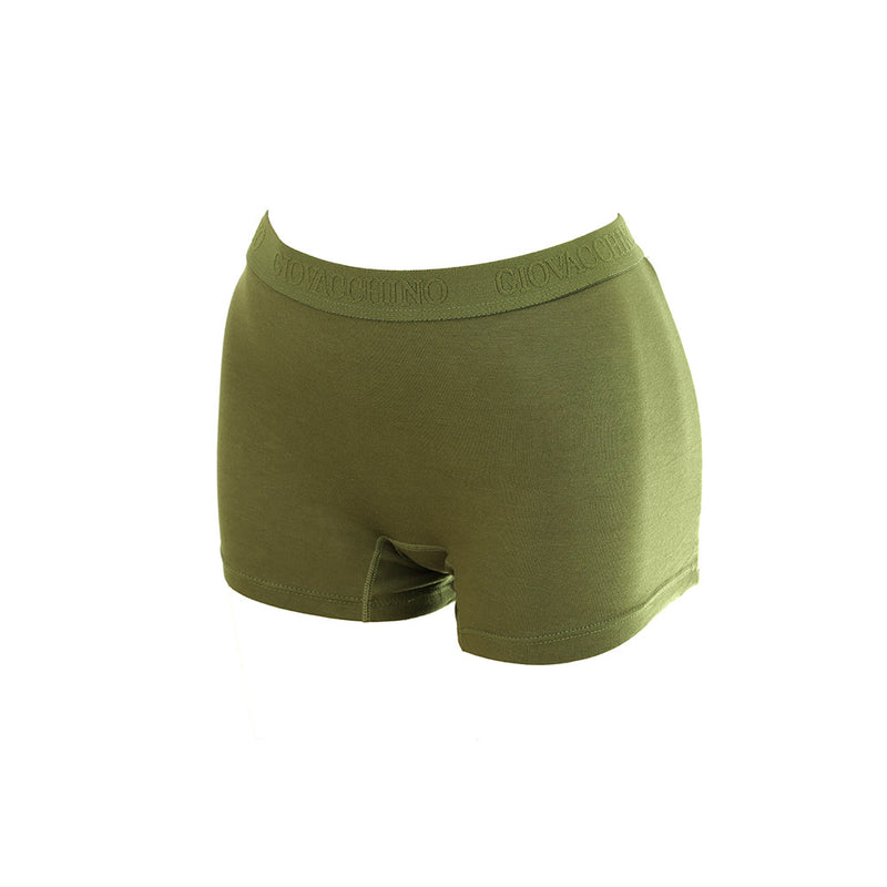 Pack de 12 Calzones Boxer Pantaleta bambú Mujer.