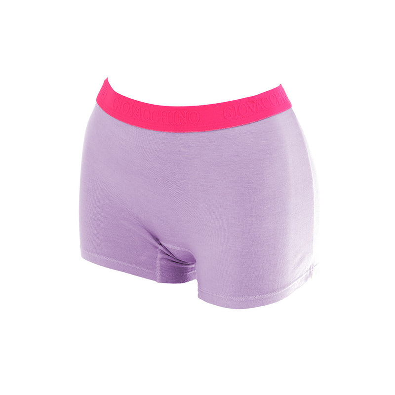 Pack de 12 Calzones Boxer Pantaleta bambú Mujer.