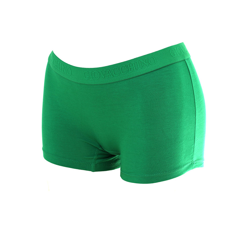 Pack de 12 Calzones Boxer Pantaleta bambú Mujer.