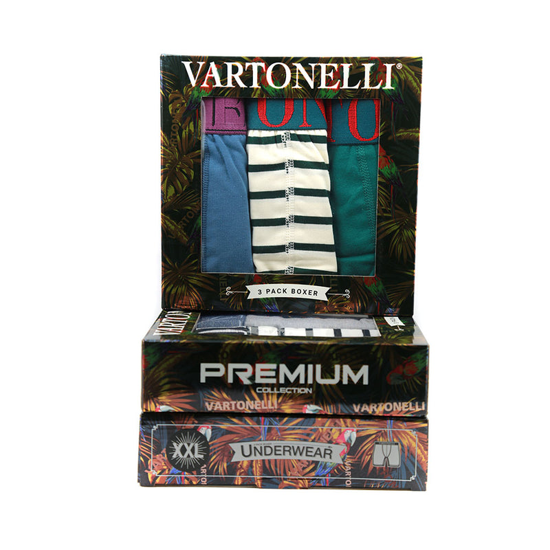 BOXER ALGODON - PACK 6 VARTONELLI