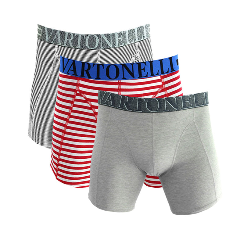 BOXER ALGODON - PACK 3 VARTONELLI