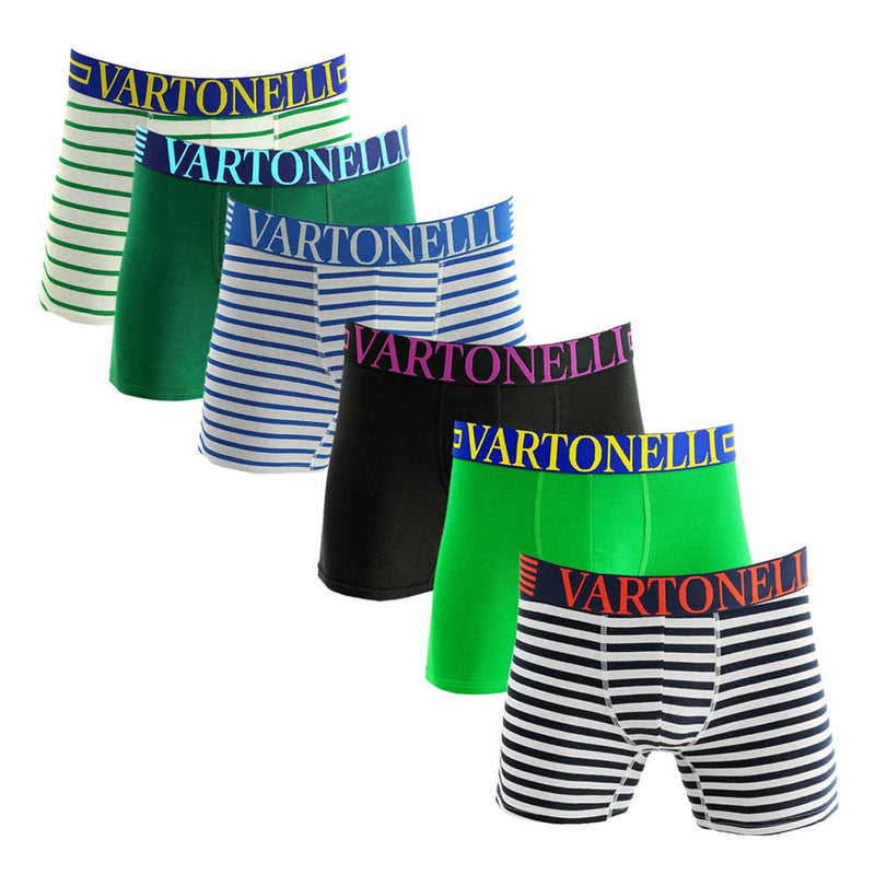 BOXER ALGODON - PACK 6 VARTONELLI