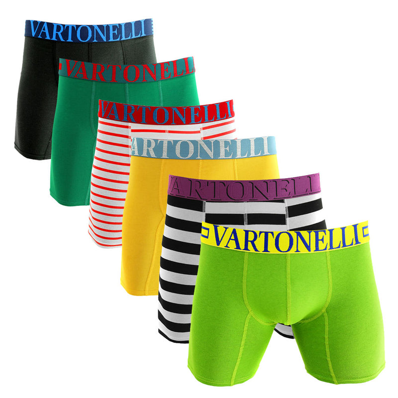 BOXER ALGODON - PACK 6 VARTONELLI