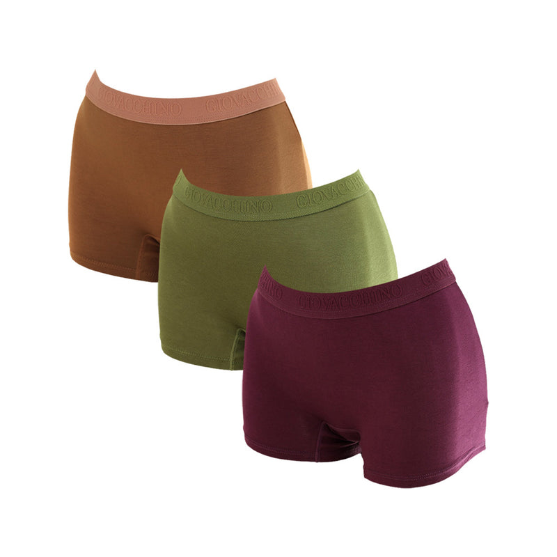 CALZON BOXER BAMBOO - PACK 3 GIOVACCHINO