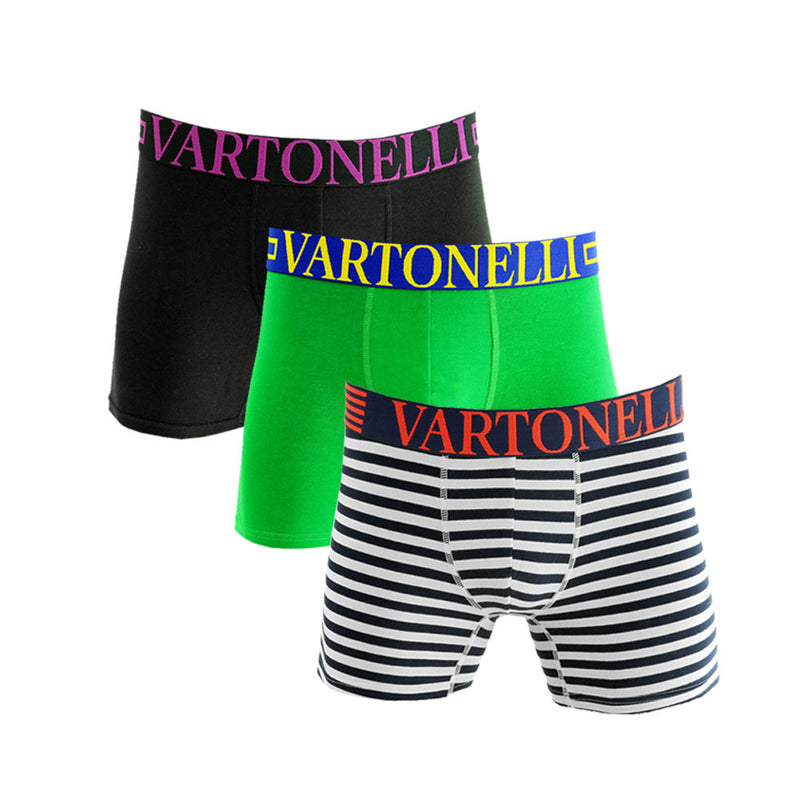 BOXER ALGODON - PACK 3 VARTONELLI