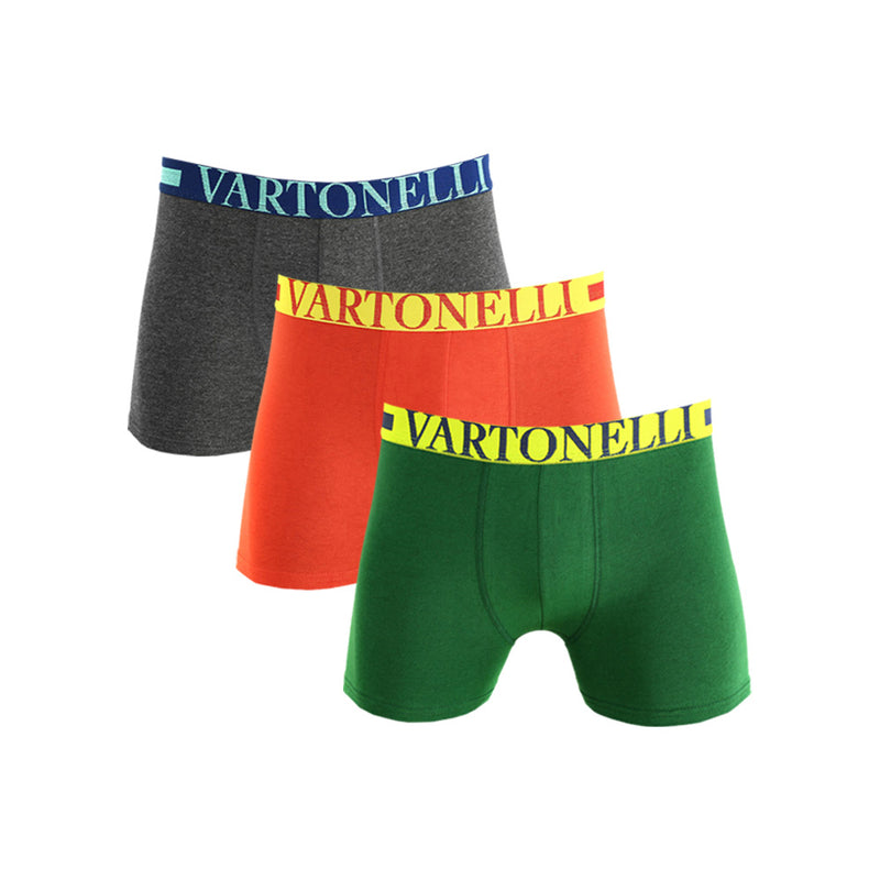 BOXER NIÑO ALGODON - PACK 3 VARTONELLI