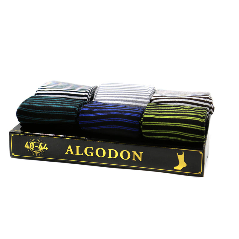 CALCETINES ALGODON - PACK 6 GIOVACCHINO