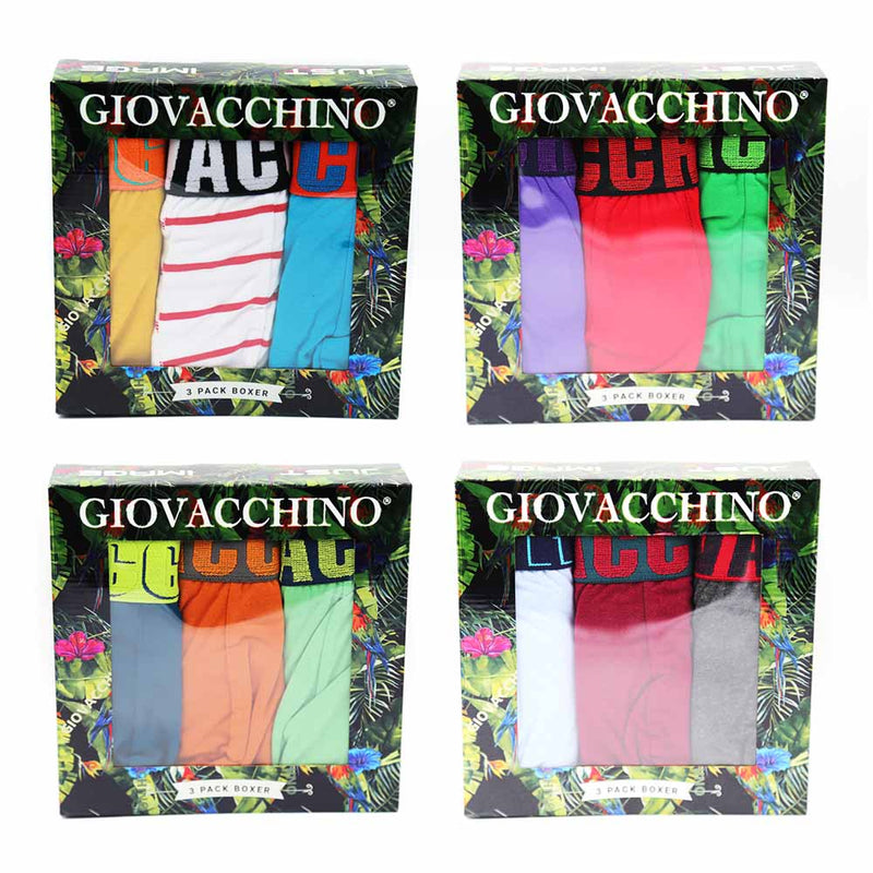 BOXER ALGODON - PACK 3 GIOVACCHINO